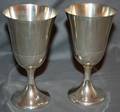 022322 STERLING SILVER ANSTON GOBLETS SIX H 6 12