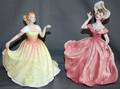 020381 ROYAL DOULTON DEBORAH HN3644  CERAMIC 2 PCS