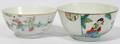 052398 CHINESE PORCELAIN ENAMELED RICE BOWLS C 1900