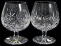 050375 WATERFORD CRYSTAL BRANDY SNIFTERS LISMORE