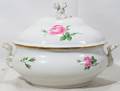 042409 MEISSEN PORCELAIN ROSE COVERED SOUP TUREEN