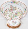 042408 ROYAL DOULTON PLATTER 21  PLATES 7 DIA 10
