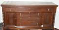 040398 ENGLISH OAK BUFFET H 29 L 60 D 24