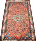 031442 HAMADAN PERSIAN ORIENTAL RUG C 1940 4 3 X