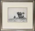 022362 ISTVAN BOLDIZSAR ETCHING 7 X 9 LANDSCAPE