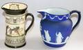 021390 ROYAL DOULTON D2873  WEDGWOOD PITCHERS TWO