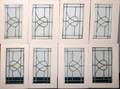 020414 CELESTRY LEAD GLASS TULIP DESIGN WINDOWS 8
