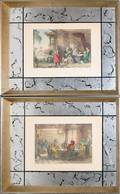 012378 AFTER T ALLOM ANTIQUE HAND COLORED ENGRAVINGS
