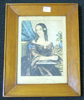 Ten Nathaniel Currier color lithographs titled Sarah