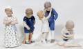 042455 BING  GRONDAHL  ROYAL COPENHAGEN FIGURES