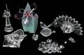 042445 SWAROVSKI CRYSTAL FIGURINE GROUPING