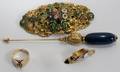 040463 ENAMEL HAT PIN BROOCH SHOE CHARM  RING FOUR