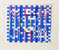 032443 YAACOV AGAM SERIGRAPH AGAMOGRAM 22 X 18