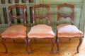 022407 AMERICAN CARVED WALNUT SIDE CHAIRS 19TH C