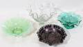 010464 FENTON GLASS BOWLS FOUR H 2 12 3