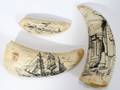 122471 3 SMALL SCRIMSHAWS L 3 TO 4 34