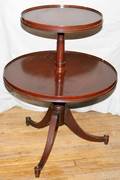 052497 MAHOGANY TIER TABLE C 1940 H 29