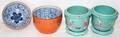 051575 CHINESE PORCELAIN FLOWER POTS  RICE BOWL