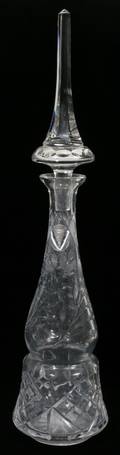 050487 CRYSTAL DECANTER H 23