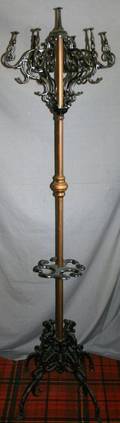 050479 VICTORIAN COAT TREE H 74