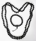 041502 ONYX BEAD NECKLACES 2  A BRACELET