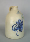 Two gallon stoneware jug 19th c