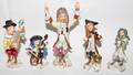 030440 CONTINENTAL PAINTED PORCELAIN FIGURES MONKEY