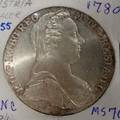 020508 AUSTRIA SILVER COIN 1780