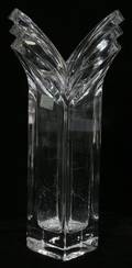 020492 MIKASA GERMAN CRYSTAL VASE H 12