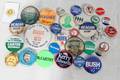 010497 CAMPAIGN POLITICAL BUTTONS 195080 59 LOT