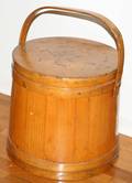 122509 FIRKIN AMERICAN SUGAR BUCKET STAVE CONSTRUCTION