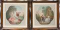 042522 AFTER FRAGONARD PRINTS COURTING SCENES PAIR