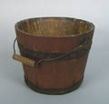 Miniature painted bucket 19th c