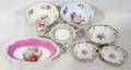 041547 LIMOGES  AUSTRIAN COMPOTES  9 OTHER PORCELAIN