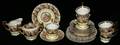 041545 CZECHOSLOVAKIAN PORCELAIN COFFEE SET 15 PIECES