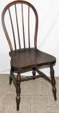 040544 MAHOGANY SPINDLE BACK SIDE CHAIR C 1910