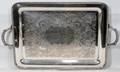 031549 WM ROGERS SILVERPLATE TEA TRAY L 25