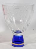 021526 POLISH CRYSTAL VASE H 9
