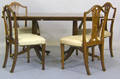 Eight pc Tibbenham Hepplewhite style dining room suite