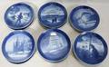 022457 ROYAL COPENHAGEN ANNUAL CHRISTMAS PLATES
