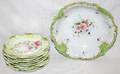011568 GERMAN PORCELAIN PLATES 5  A BOWL C 1900