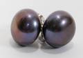 122544 9MM10MM TAHITIAN PEARL EARRINGS