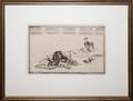 040036 FRANCISCO DE GOYA ETCHING PLATE  25 FROM THE