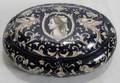 040055 CAPO DI MONTE PORCELAIN DRESSER BOX H 3 L 8