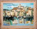 032024 ITALIAN OIL ON CANVAS C 1940 24 X 30 ITALIAN