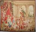 032045 AUBUSSON WOOL TAPESTRY 19TH CENTURY H 82