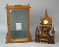 Fretwork watch hutch with case