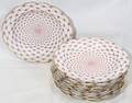 021056 HAVILAND LIMOGES SOUP PLATES 8 DIA 10
