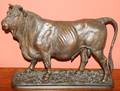 021001 CHRISTOPHE FRATIN 180064 BRONZE BULL L 16