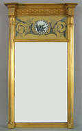 Federal gilded mirror ca 1815